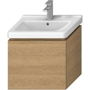 Jika Cubito - Шкаф за умивалник 54x48x40 см, 1 чекмедже, дъб H40J4223015191 (H40J4223015191)