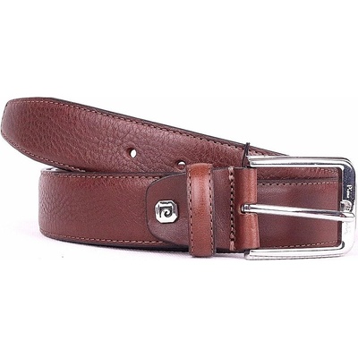 Pierre Cardin pánský kožený opasek 8001 hnědý