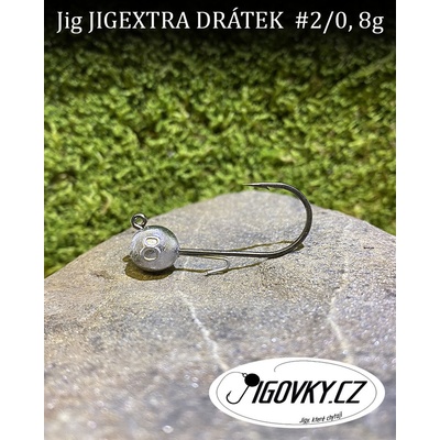 Jigovky.cz Jigové hlavičky Jigextra Drátek vel.2 8g 5 ks