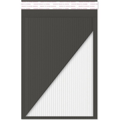 Obálky s ochranným papírovým vláknem - 165 x 100 mm - Černá