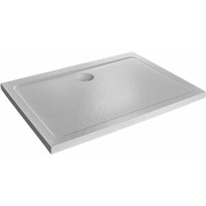 Radaway Правоъгълно душ корито Radaway Doros D Stone 100x80 см, бял акрил (SDRD1080-01-04S)