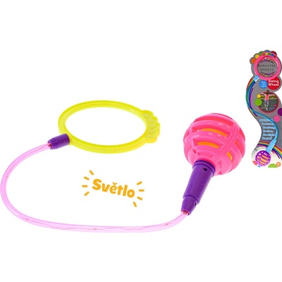 Hip hop 80 cm na baterie se světlem mix barev růžová, fialová