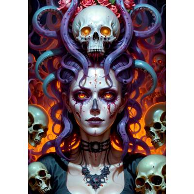 Enjoy - Puzzle Dark Witch - 1 000 piese
