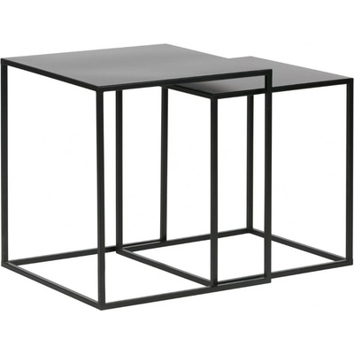 Woood Nodens 40 x 40/45 x 45 cm černá