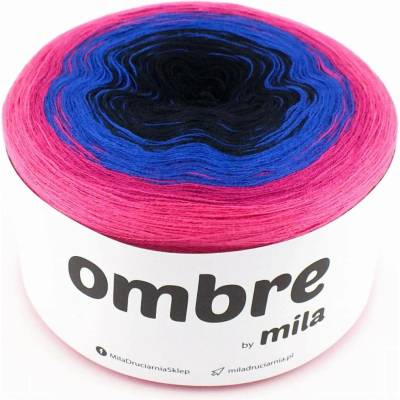 MILA Příze OMBRE Classic 1200m/3nitky M033R - Letní osvěžení