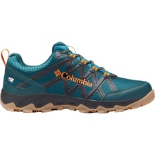 Columbia Peakfreak X2 Outdry pánska outdoorová obuv tyrkysová oranžová tmavo sivá