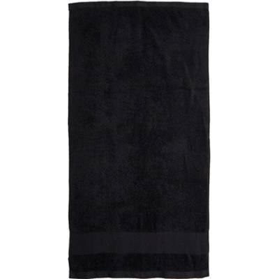 Fair Towel organic Cozy Bath Sheet bavlněný ručník FT100BN 100 x 150 cm black