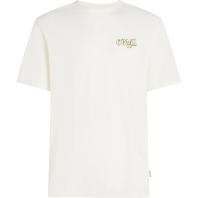 O'Neill Мъжка тениска O'Neill Graphic Logo T-Shirt - Snow White (216-8489-0114)