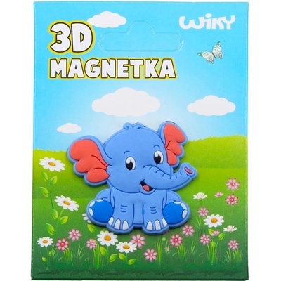 Wiky magnet slon