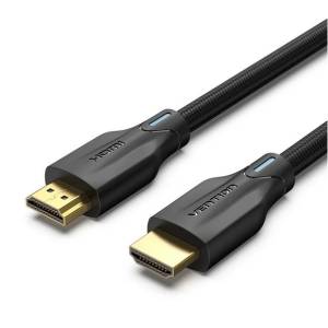 Vention HDMI (8K, текстил, черен), 1 м, кабел