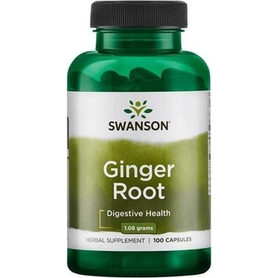 Swanson Zázvor Ginger Root 540 mg 100 kapsúl