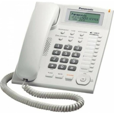 Стационарен телефон Panasonic TS 880FX - Бял (B1010048)