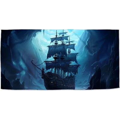 Sablio Uterák Plachetnice v průrvě 70 x 140 cm