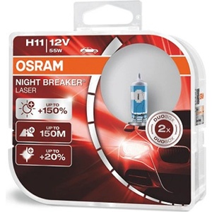 OSRAM Крушка OSRAM H11, 12V, 55W, 1350lm, 2 броя