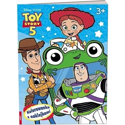 DISNEY. TOY STORY 5. Omaľovánka S NÁLEPKAMI