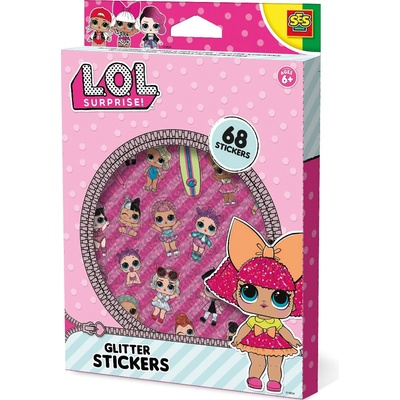 L.O.L. nálepky se třpytkami