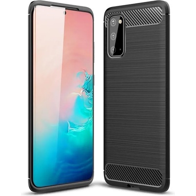 Samsung Anti Shock гръб Carbon за Samsung G980 Galaxy S20, Черен (3353)