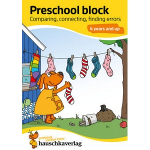 Preschool block - Comparing, connecting, finding errors 4 years and up, A5-Block | Sabine Dengl (ISBN: 9783881007313)