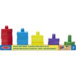 Melissa & Doug Дървени пъзел геометрични форми 15 части (6076087)