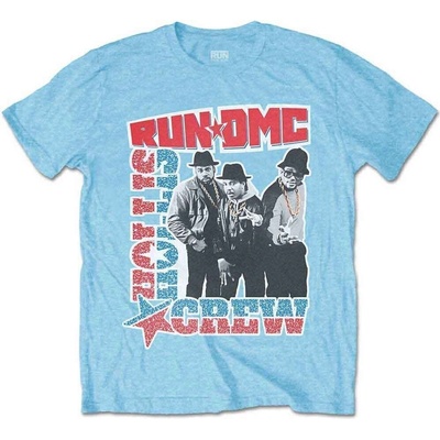 Run DMC Hollis Crew Sky Blue XL Риза (<![CDATA[RDMCTS21MLB04]]>)