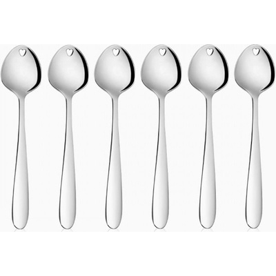 Sola Zmrzlinové lyžičky so srdiečkom 6 ks set Love Cutlery
