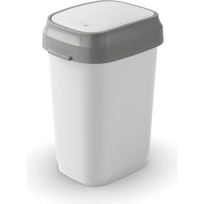 KIS Koš na odpad Dual Swing Bin S 10 l bílý 80750000623