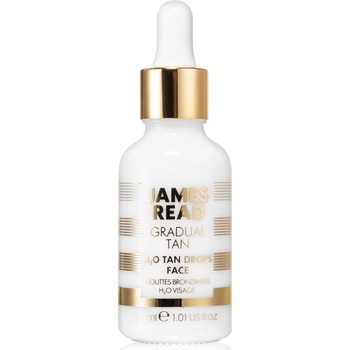 James Read Gradual Tan H2O Tan Drops samoopalovací kapky na obličej odstín Light/Medium 30 ml