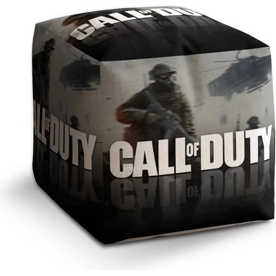 Sablio Taburet Kostka Call of Duty Vrtulník: 40x40x40 cm