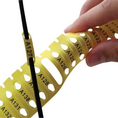 Brady BM-5-7599-YL-R / 312141, Bulk Rapido Етикети за маркиране на кабели, 41.00 mm x 11.00 mm (312141)