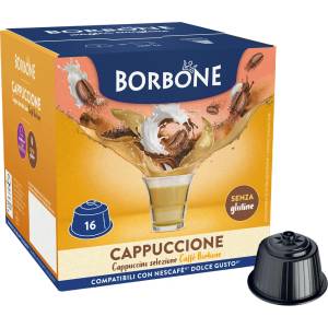 Caffè Borbone | Cappuccino - 16 капсули за Dolce Gusto