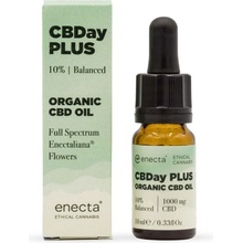 Enecta CBDay Plus Balanced Full Spectrum CBD olej 10% 1000 mg 10 ml