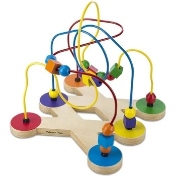 Image 1 of Melissa & Doug - Дървен костер с цветни топчета