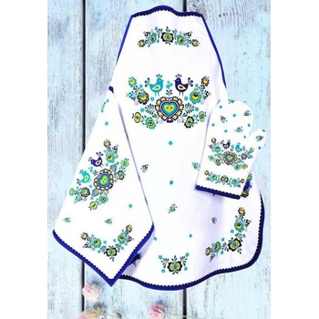 Forbyt zástěra FOLKLOR modrá