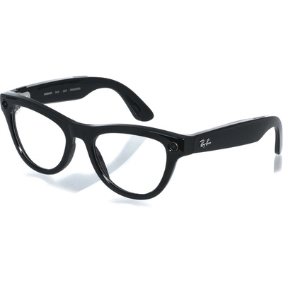 Meta Ray-Ban Skyler Gen2 Standard, Shiny Black, Clear/Graphite Green Transitions 4014601/1M52 – Zboží Živě