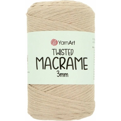 YarnArt Macrame Twisted 250g 3mm 753 béžová