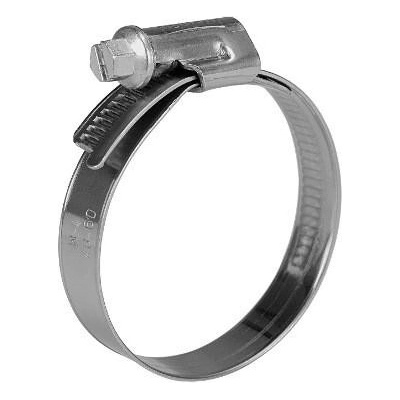 Hadicová spona TORRO 160-180/9 W4 hadicová spona se šnekovým závitem, rozsah 160 až 180 mm, šíře 9mm, nerezová – Zboží Mobilmania