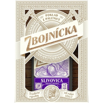 St. Nicolaus Zbojnícka Slivovica 52% 0,7 l (kartón)