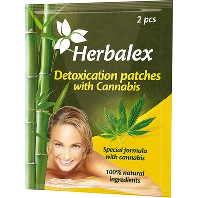 Herbalex detoxikačná náplasť s konopou 2 ks