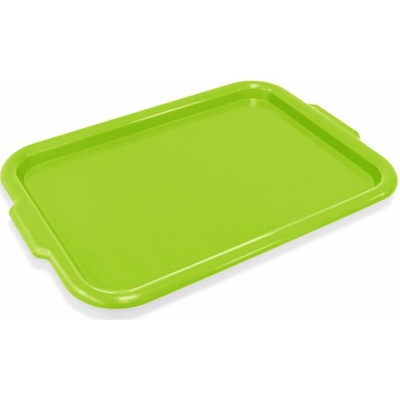 Plastkon Tác hranatý velký hrušková zelená 34x48x2,5 cm