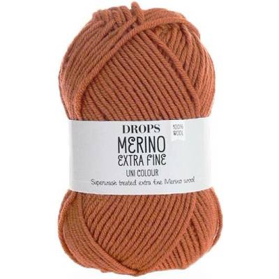 Příze DROPS Merino Extra Fine uni color 42 - cedr