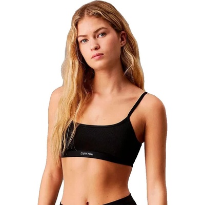 Calvin Klein Rib Bralette bikini top - Black (Black)