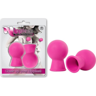 NMC Nippless Silicone Nipple Sucker Set Pink 2pcs