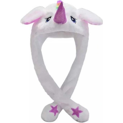 Plyšová čiapka Funky Animal Jednorožec