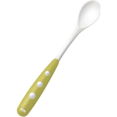 Nuk EL Soft Lyžice 2 ks zelená