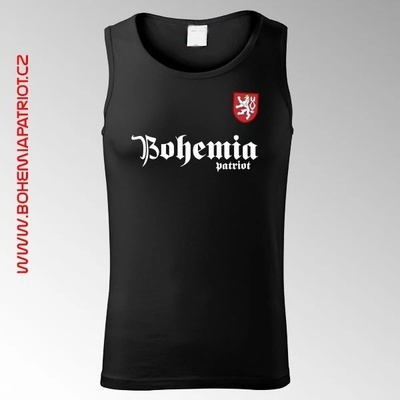 tílko s barevným potiskem Bohemia 12TI černá