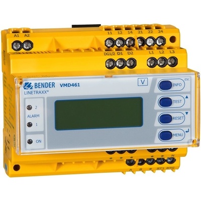 VMD461-D-2 - Třífázový monitor napětí DC, 3(N)AC