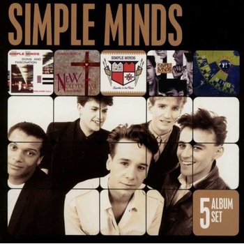 SIMPLE MINDS: 5 ALBUM SET CD