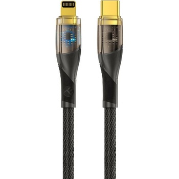 Tellur Кабел Tellur Speedster TLL155721, от USB C(м) към Lightning(м), 1m, 27W, черен (TLL155721)