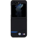 BMW M PU Carbon Blue Line Samsung Galaxy Z Flip 5 čierne