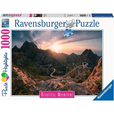 RAVENSBURGER Dechberoucí hory Pohoří Serra de Tramuntana Malorka 1000 dielov